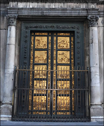 Gate of Paradise of the baptistery of Saint John