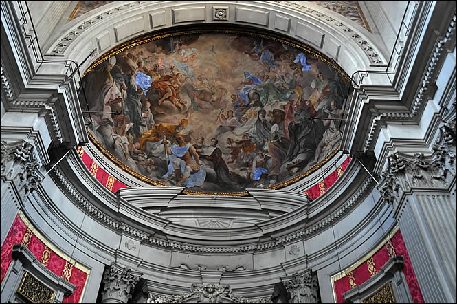 Fresco of the church of Saint Philip Neri