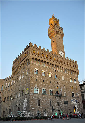 The Palazzo Vecchio of Florence