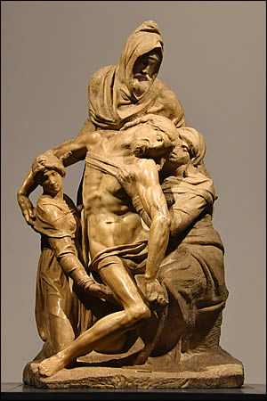 The Bandini Pieta of Michelangelo
