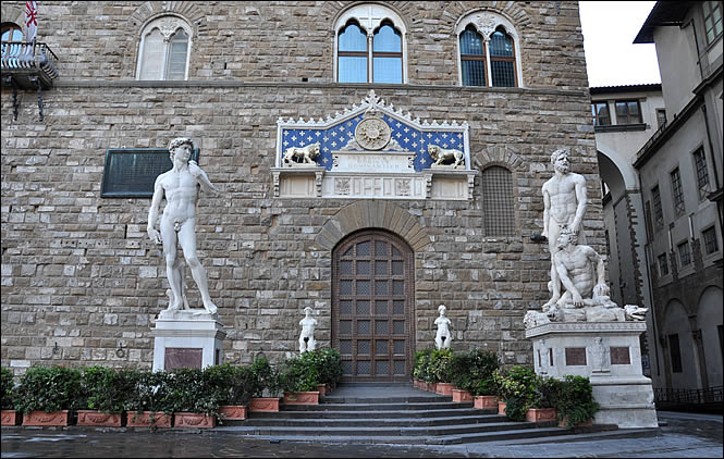 La piazza della Signoria de Florence