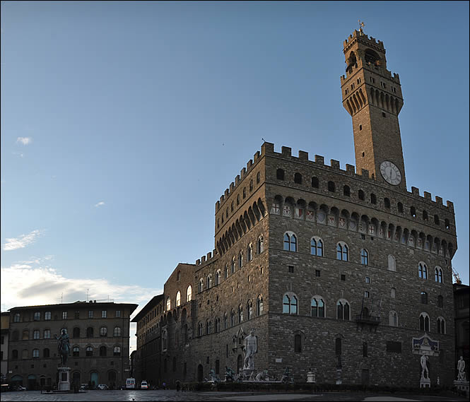 La piazza della Signoria de Florence