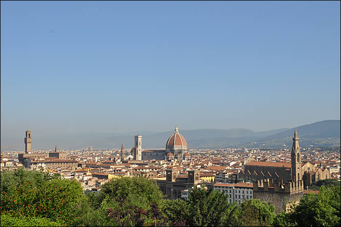 View of Florence from Piazzale Michelangelo