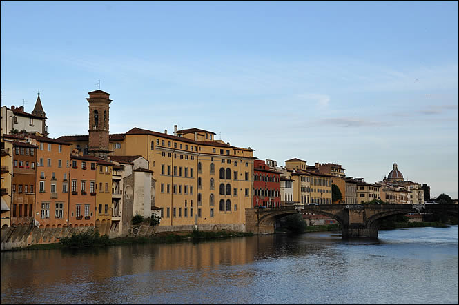 View from the Ponte Vecchio